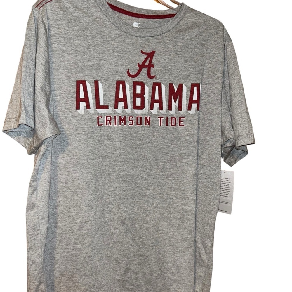 New university of Alabama crimson tide roll tide gray Tshirt size Large L